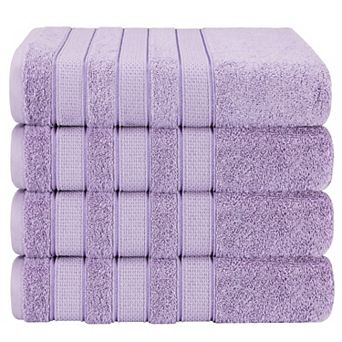 American Soft Linen 4 pc Luxury 100% Turkish Cotton Bath Towel Set