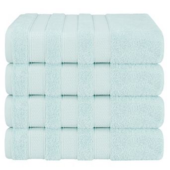 American Soft Linen 4 pc Luxury 100% Turkish Cotton Bath Towel Set