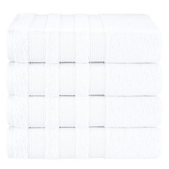 American Soft Linen 4 pc Luxury 100% Turkish Cotton Bath Towel Set