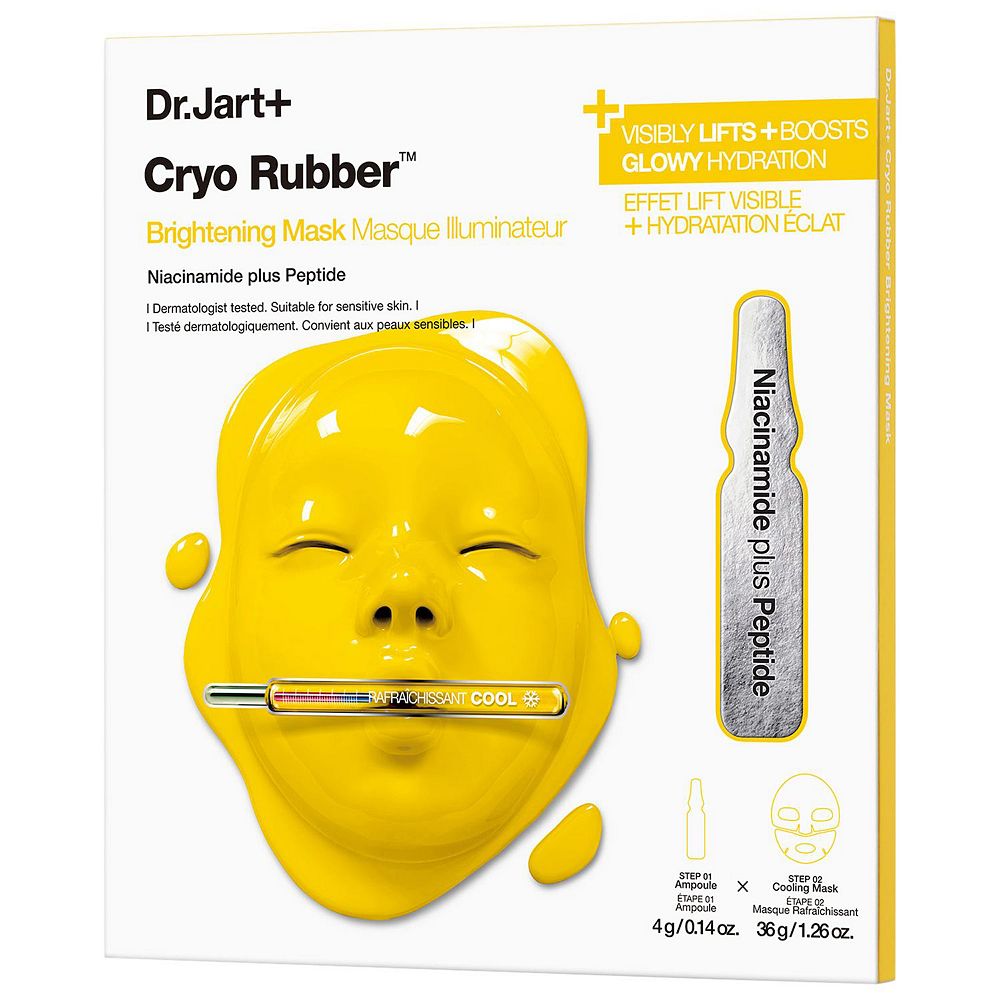 Dr. Jart CRYO RUBBER BRIGHTENING FACE MASK WITH NIACINAMIDE