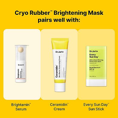 Cryo Rubber Brightening Face Mask with Niacinamide