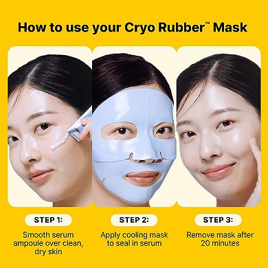 Cryo Rubber Brightening Face Mask with Niacinamide