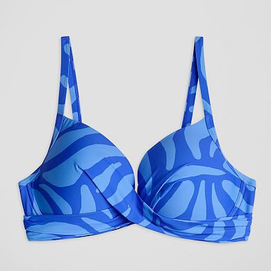Women's Freshwater Wrap Underwire Bikini Swim Top