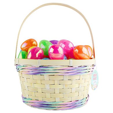 Revo Woven Multi Color Basket Decor