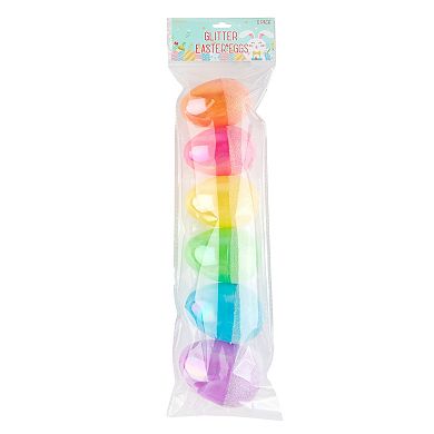 Revo 6-pk. Glitter Easter Eggs