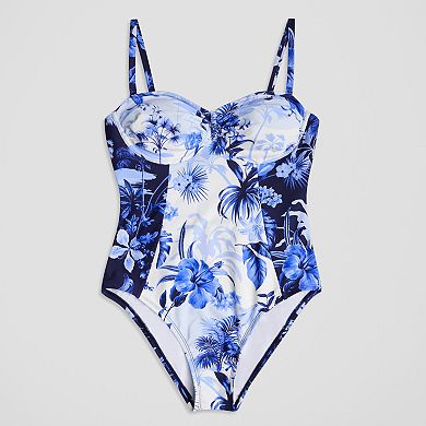Women's Freshwater Balconette U-Shape One-Piece Swimsuit