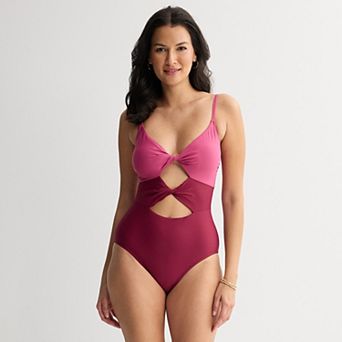 Women's Freshwater Twist Front One-Piece Swimsuit