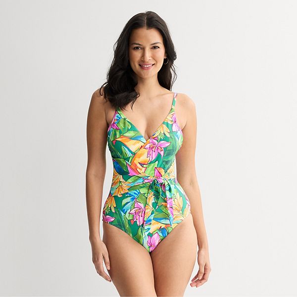 Women's Freshwater Sash Crossover Swimsuit