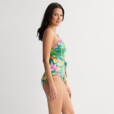 Women's Freshwater Sash Crossover Swimsuit
