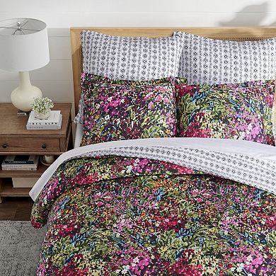 Levtex Home Floral Print Duvet Cover Set