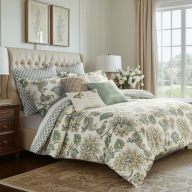 Levtex Home Floral Print Duvet Cover