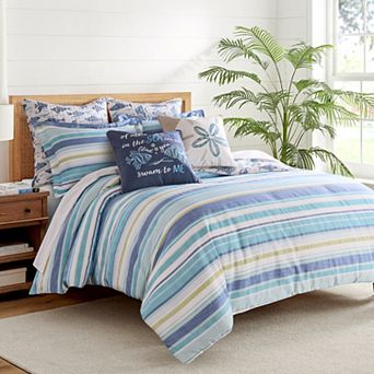 Levtex Home Laida Beach Striped Duvet Cover Set