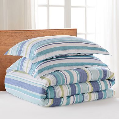 Levtex Home Laida Beach Striped Duvet Cover Set