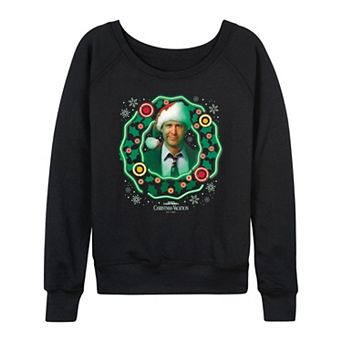 Women's National Lampoon's Christmas Vacation Clark Griswold French Terry Long Sleeve Tee