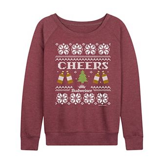 Women's Budweiser Cheers French Terry Long Sleeve Tee