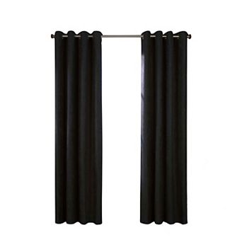 Navar Blackout Faux Suede Grommet Top Panel