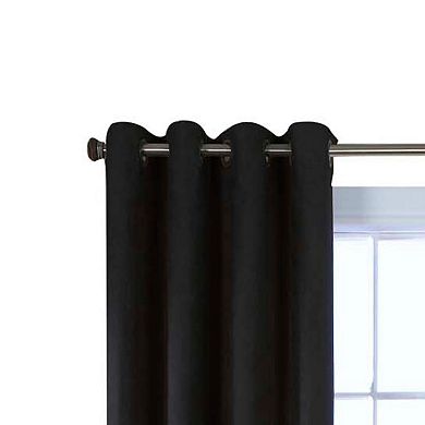 Navar Blackout Faux Suede Grommet Top Panel
