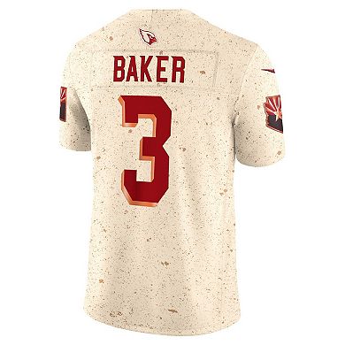 Men's Nike Budda Baker Natural Arizona Cardinals 2025 Rivalries Collection Limited Jersey