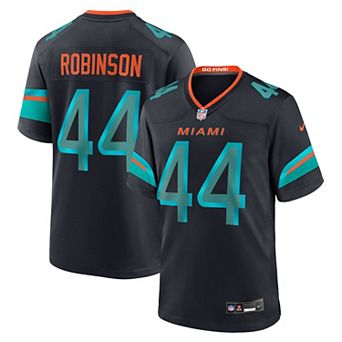 Men's Nike Chop Robinson Navy Miami Dolphins Rivalries Collection Game Jersey