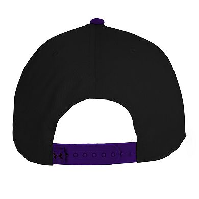 Men's Under Armour Black Northwestern Wildcats City Collection Iso-Chill Snapback Hat
