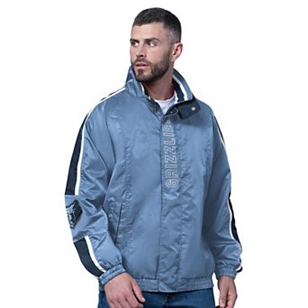 Men's Starter Blue Memphis Grizzlies Freestyle Lightweight Full-Zip Jacket