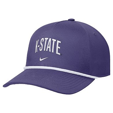 Men's Nike Purple Kansas State Wildcats Rise Adjustable Hat