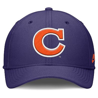 Men's Nike Purple Clemson Tigers Rise Academic Dri-FIT Flex Hat