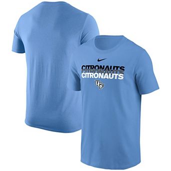 Men's Nike Light Blue UCF Knights 2025 Space Game Citronauts Core T-Shirt