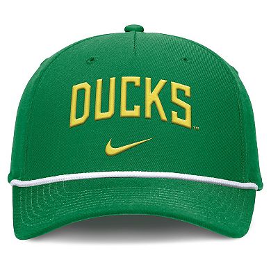 Men's Nike Green Oregon Ducks Rise Campus Adjustable Hat