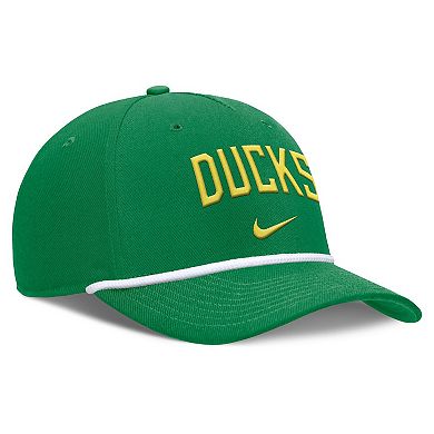 Men's Nike Green Oregon Ducks Rise Campus Adjustable Hat