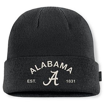 Men's Nike Black Alabama Crimson Tide 2025 Military Appreciation Cuffed Knit Hat