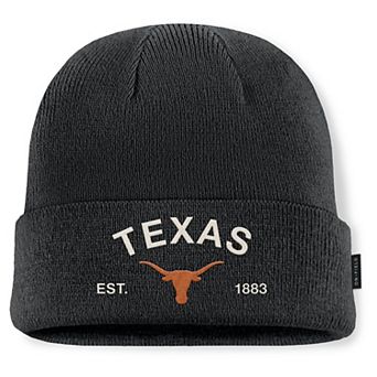 Men's Nike Black Texas Longhorns 2025 Military Appreciation Cuffed Knit Hat