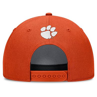 Men's Nike Orange Clemson Tigers Rise Campus Adjustable Hat