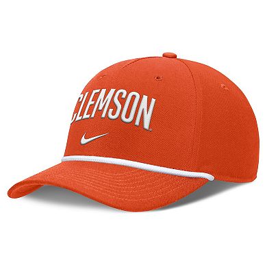 Men's Nike Orange Clemson Tigers Rise Campus Adjustable Hat