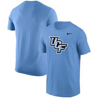Men's Nike Light Blue UCF Knights 2025 Space Game Pattern Core T-Shirt