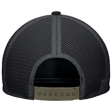 Men's Nike Camo Air Force Falcons 2025 Military Appreciation Rise Adjustable Trucker Hat