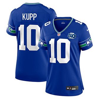 Women's Nike Cooper Kupp Royal Seattle Seahawks Alternate 2 50th Season Game Jersey