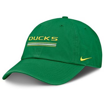 Men's Nike Green Oregon Ducks Club Campus Adjustable Hat