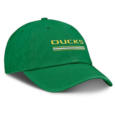 Men's Nike Green Oregon Ducks Club Campus Adjustable Hat