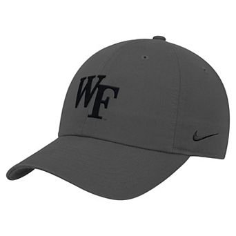 Men's Nike Charcoal Wake Forest Demon Deacons Club Adjustable Hat