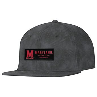 Men's Under Armour Charcoal Maryland Terrapins Freedom Collection ArmourFuse Snapback Hat