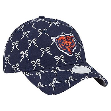 Women's New Era Navy Chicago Bears Ribbon 9TWENTY Adjustable Hat