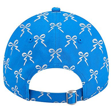 Women's New Era Blue Detroit Lions Ribbon 9TWENTY Adjustable Hat