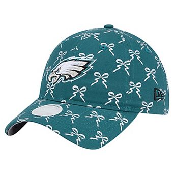 Women's New Era Midnight Green Philadelphia Eagles Ribbon 9TWENTY Adjustable Hat