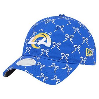 Women's New Era Royal Los Angeles Rams Ribbon 9TWENTY Adjustable Hat