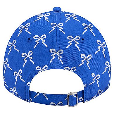 Women's New Era Royal Los Angeles Rams Ribbon 9TWENTY Adjustable Hat