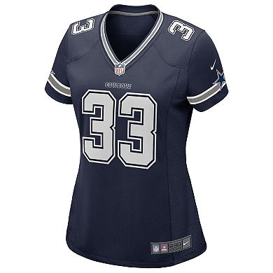 Women's Nike Javonte Williams Navy Dallas Cowboys Team Game Jersey