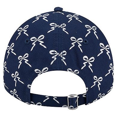 Women's New Era Navy New England Patriots Ribbon 9TWENTY Adjustable Hat