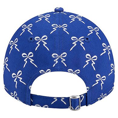 Women's New Era Royal New York Giants Ribbon 9TWENTY Adjustable Hat
