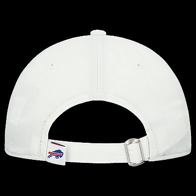 Women's New Era White Buffalo Bills Team Fan 9TWENTY Adjustable Hat